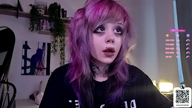 Snapshot of Lollyshy chatting on October 1, 10:32 am Lollyshy online show from October 1, 10:32 am