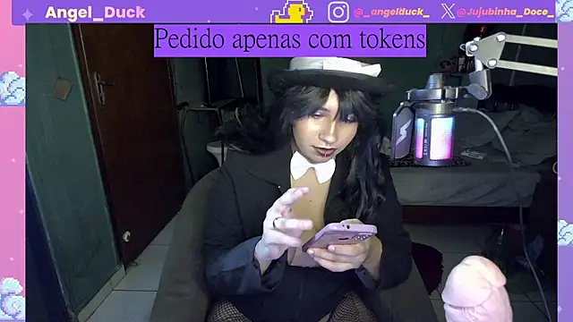 Angel Duck online show from March 6, 10:06 pm