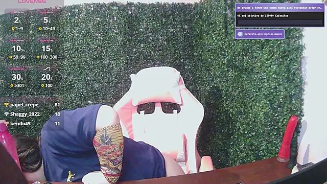 Snapshot of SophieSimmons_ chatting on September 15, 8:14 am SophieSimmons online show from September 15, 8:14 am