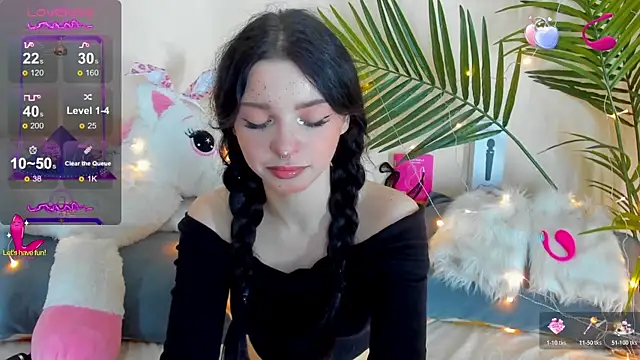 BlackyLii online show from December 2, 12:05 am