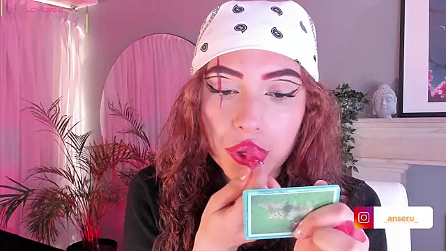 Snapshot of Anseru_ chatting on October 27, 11:25 am Anseru  online show from October 27, 11:25 am