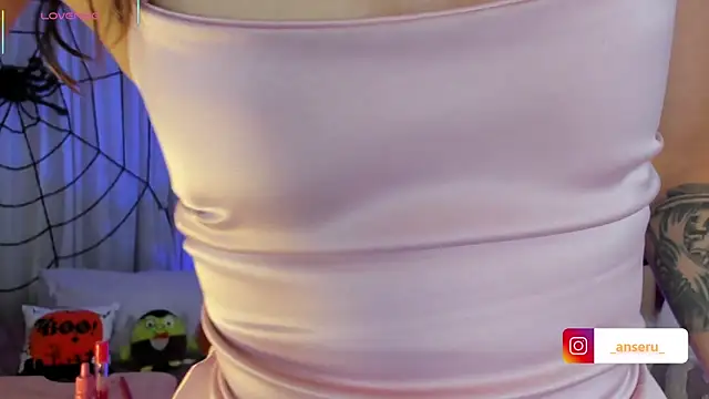 Snapshot of Anseru_ chatting on October 29, 11:34 am Anseru  online show from October 29, 11:34 am