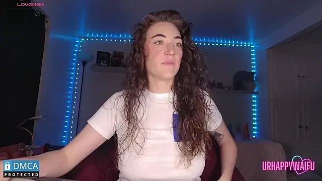 Snapshot of urhappywaifu chatting on October 21, 12:22 am urhappywaifu online show from October 21, 12:22 am