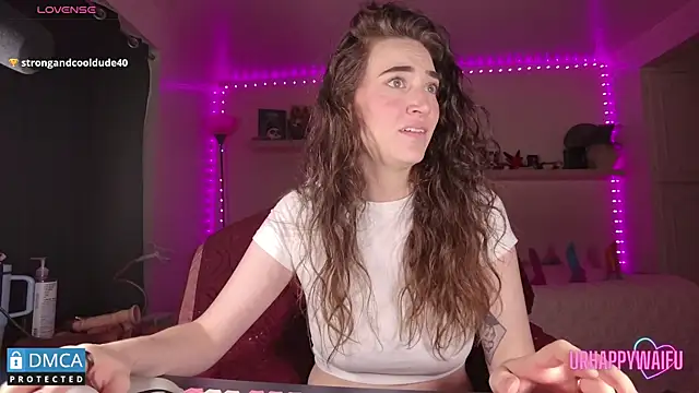 Snapshot of urhappywaifu chatting on October 22, 12:22 am urhappywaifu online show from October 22, 12:22 am