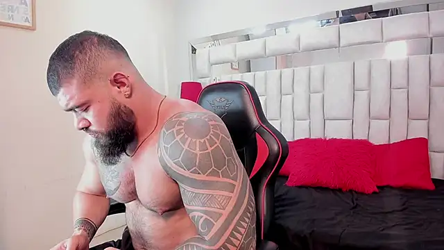 college muscle ass1 online show from October 1, 1:28 pm