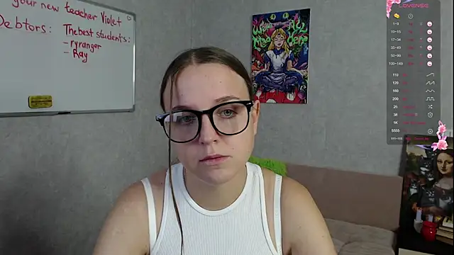 Violetwin online show from October 15, 4:18 pm