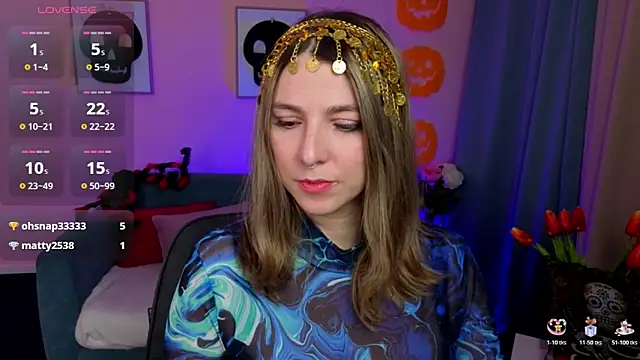 Snapshot of evafolver chatting on November 2, 7:11 am evafolver online show from November 2, 7:11 am