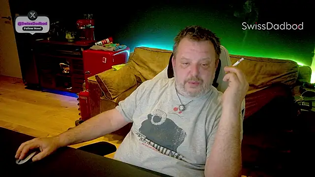 SwissDadbod online show from March 11, 11:11 pm