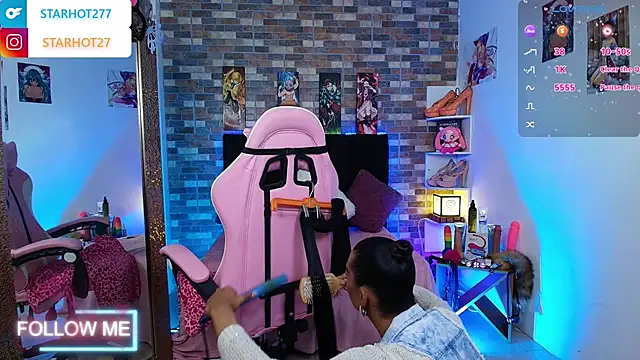 Snapshot of Starhott_ chatting on September 29, 11:48 am Starhott online show from September 29, 11:48 am