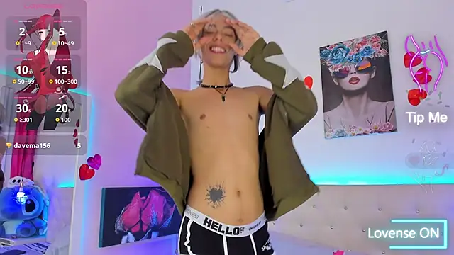 Thedoll ethan7 online show from October 11, 7:45 pm