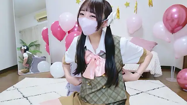 Snapshot of Mashiro-chan chatting on October 24, 9:22 pm Mashiro-chan online show from October 24, 9:22 pm