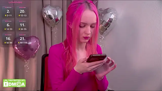  pink wassabi  online show from February 10, 6:50 am