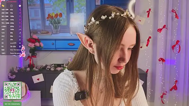 ElfredaTupy online show from March 11, 7:09 pm