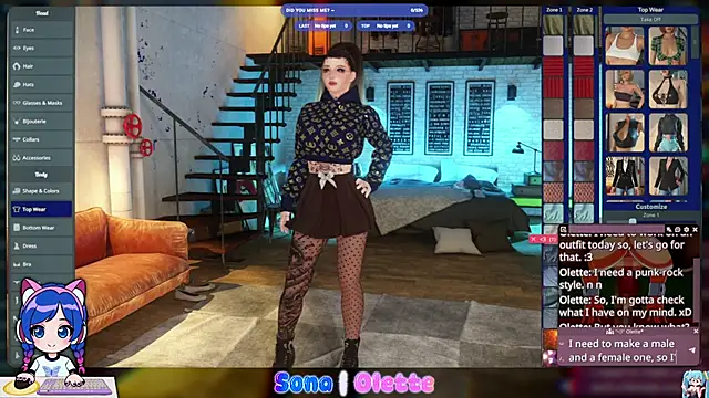 SonaBoobvelle online show from April 22, 1:23 pm