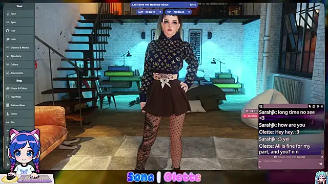SonaBoobvelle online show from April 28, 2:22 pm