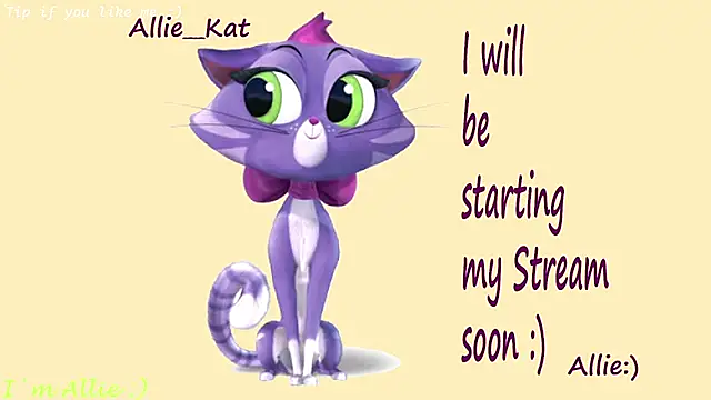 Allie Kat online show from July 11, 2:09 pm