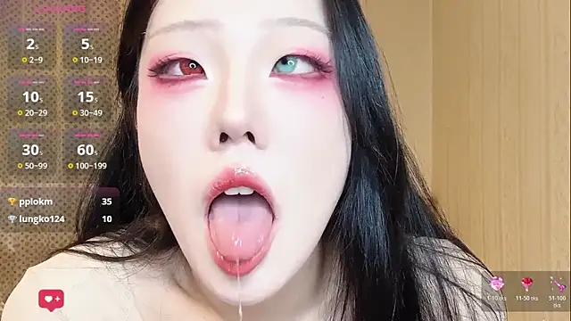 Snapshot of babyrita chatting on March 21, 6:33 pm babyrita online show from March 21, 6:33 pm