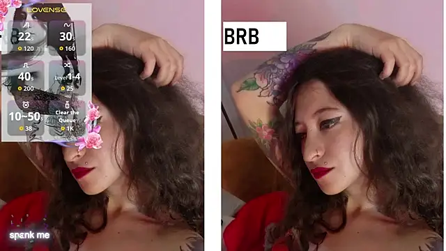 Roshhell1 online show from November 6, 7:31 am