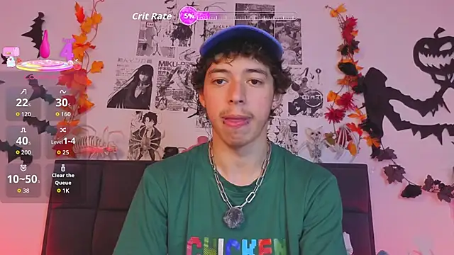 Snapshot of Otter_Star chatting on October 30, 3:30 am Otter Star online show from October 30, 3:30 am