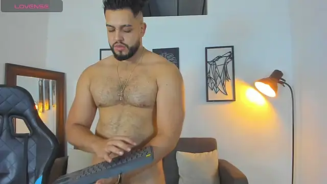 Justin kingX7 online show from October 23, 12:10 am