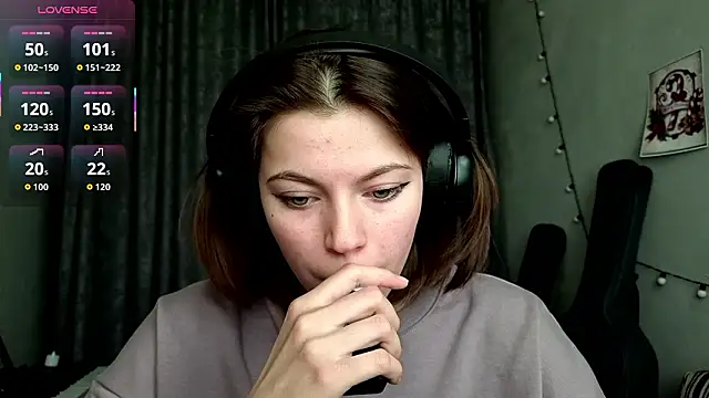 Snapshot of CutieAnny chatting on February 1, 6:34 am CutieAnny online show from February 1, 6:34 am