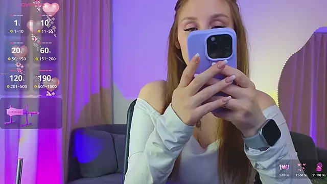 Snapshot of HoneyLace_ chatting on March 16, 1:37 pm HoneyLace online show from March 16, 1:37 pm