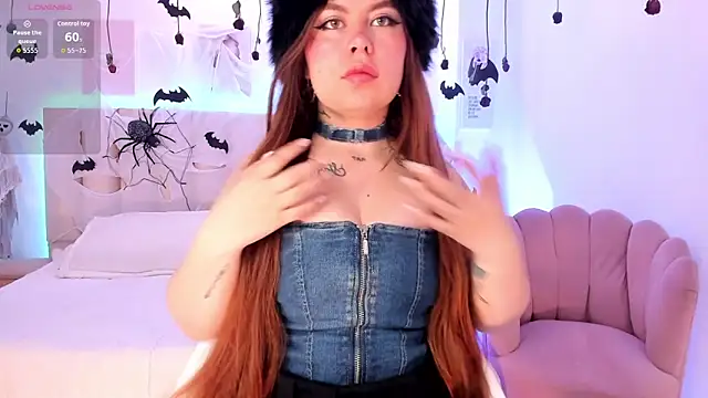 Snapshot of melissa_es chatting on October 22, 12:05 pm melissa es online show from October 22, 12:05 pm