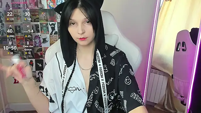 AudreyyKim online show from October 14, 9:54 am