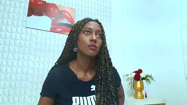 Snapshot of GhanimaBrooks chatting on October 19, 12:28 pm GhanimaBrooks online show from October 19, 12:28 pm