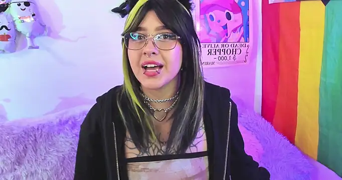 Snapshot of NekoWaifu chatting on October 29, 1:24 pm NekoWaifu online show from October 29, 1:24 pm