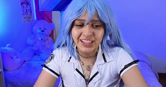 Snapshot of NekoWaifu chatting on February 3, 1:49 pm NekoWaifu online show from February 3, 1:49 pm