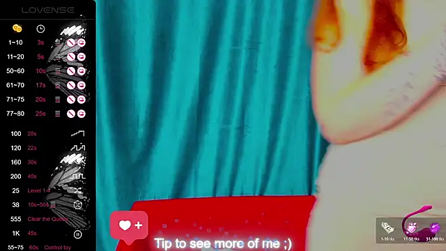 Snapshot of LillyLover_ chatting on October 29, 12:57 am LillyLover  online show from October 29, 12:57 am