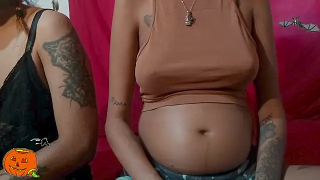 Couple Moth666 online show from October 17, 4:42 pm