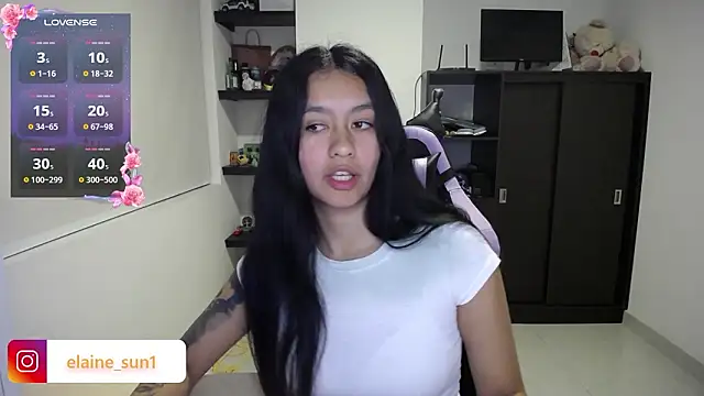 elaine sun1 online show from February 21, 1:28 am