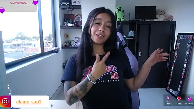 Snapshot of elaine_sun1 chatting on June 4, 10:38 pm elaine sun1 online show from June 4, 10:38 pm