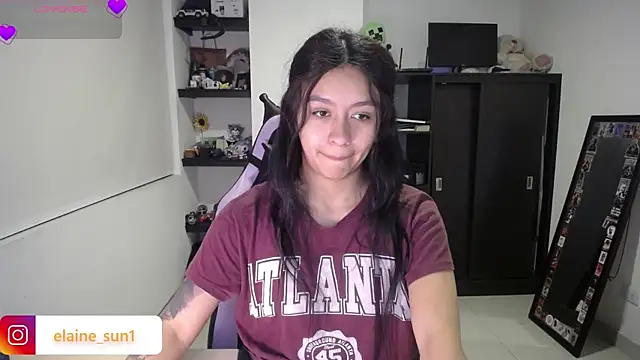 Snapshot of elaine_sun1 chatting on July 2, 3:23 am elaine sun1 online show from July 2, 3:23 am