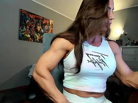 Snapshot of Alesyamuscledoll@xh chatting on March 14, 7:30 pm Alesyamuscledollxh online show from March 14, 7:30 pm