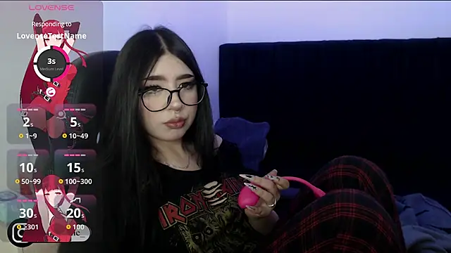Snapshot of VamppyJane chatting on October 16, 8:21 pm VamppyJane online show from October 16, 8:21 pm