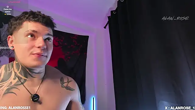 AlanRose01 online show from March 4, 5:19 pm