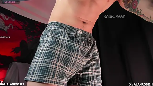 AlanRose01 online show from May 12, 1:08 pm