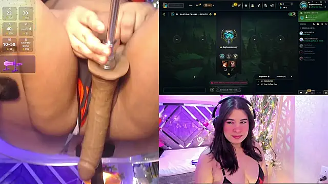 Snapshot of DaphneContry chatting on February 26, 4:22 am DaphneContry online show from February 26, 4:22 am