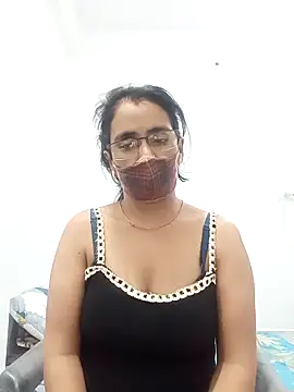 sanjana077 online show from February 15, 8:05 pm