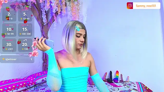 Snapshot of MISS_SAMMYROSE chatting on May 23, 2:06 am MISS SAMMYROSE online show from May 23, 2:06 am