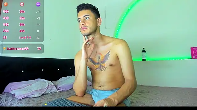 kaiborman00 online show from January 9, 12:30 pm