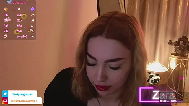 Snapshot of ZarasPlayground chatting on April 14, 6:14 pm ZarasPlayground online show from April 14, 6:14 pm