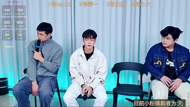 QYBOYS 003 online show from December 22, 8:22 am