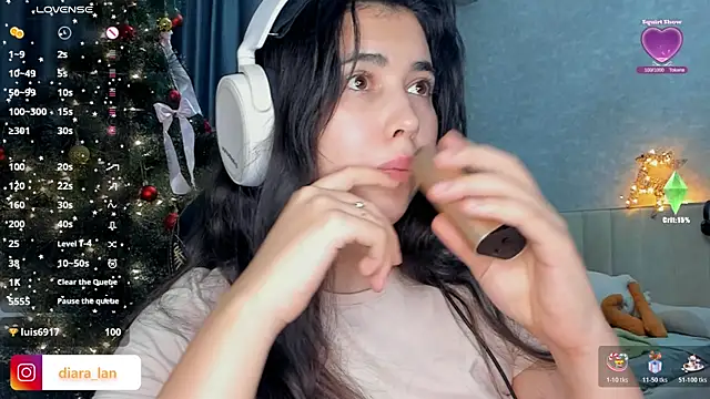 Snapshot of Diara_1an chatting on December 18, 2:17 am Diara 1an online show from December 18, 2:17 am