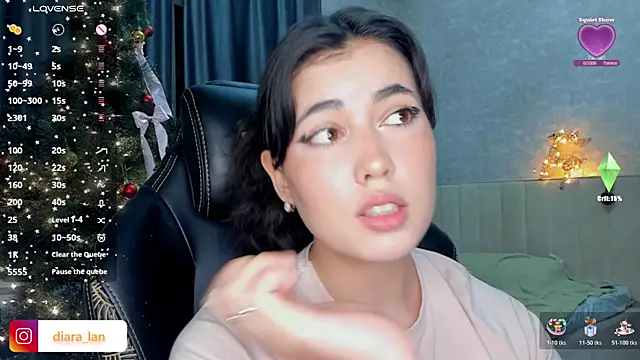 Snapshot of Diara_1an chatting on December 18, 2:23 pm Diara 1an online show from December 18, 2:23 pm