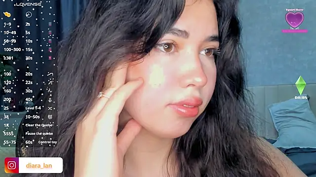 Snapshot of Diara_1an chatting on January 8, 3:20 am Diara 1an online show from January 8, 3:20 am