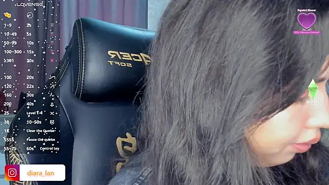 Snapshot of Diara_1an chatting on January 12, 5:01 am Diara 1an online show from January 12, 5:01 am